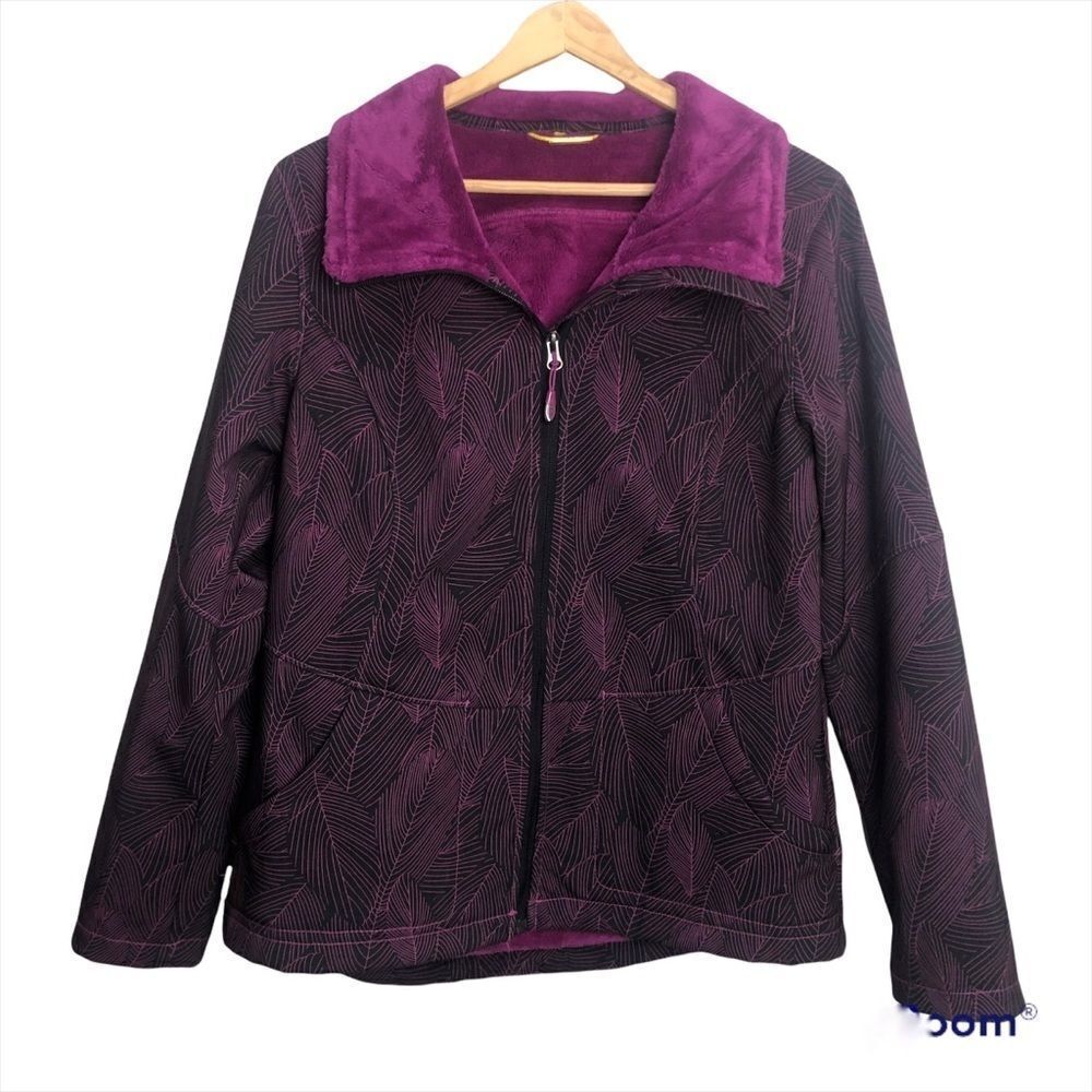 Lolë Women's Leaf-Print Full-Zip Jacket